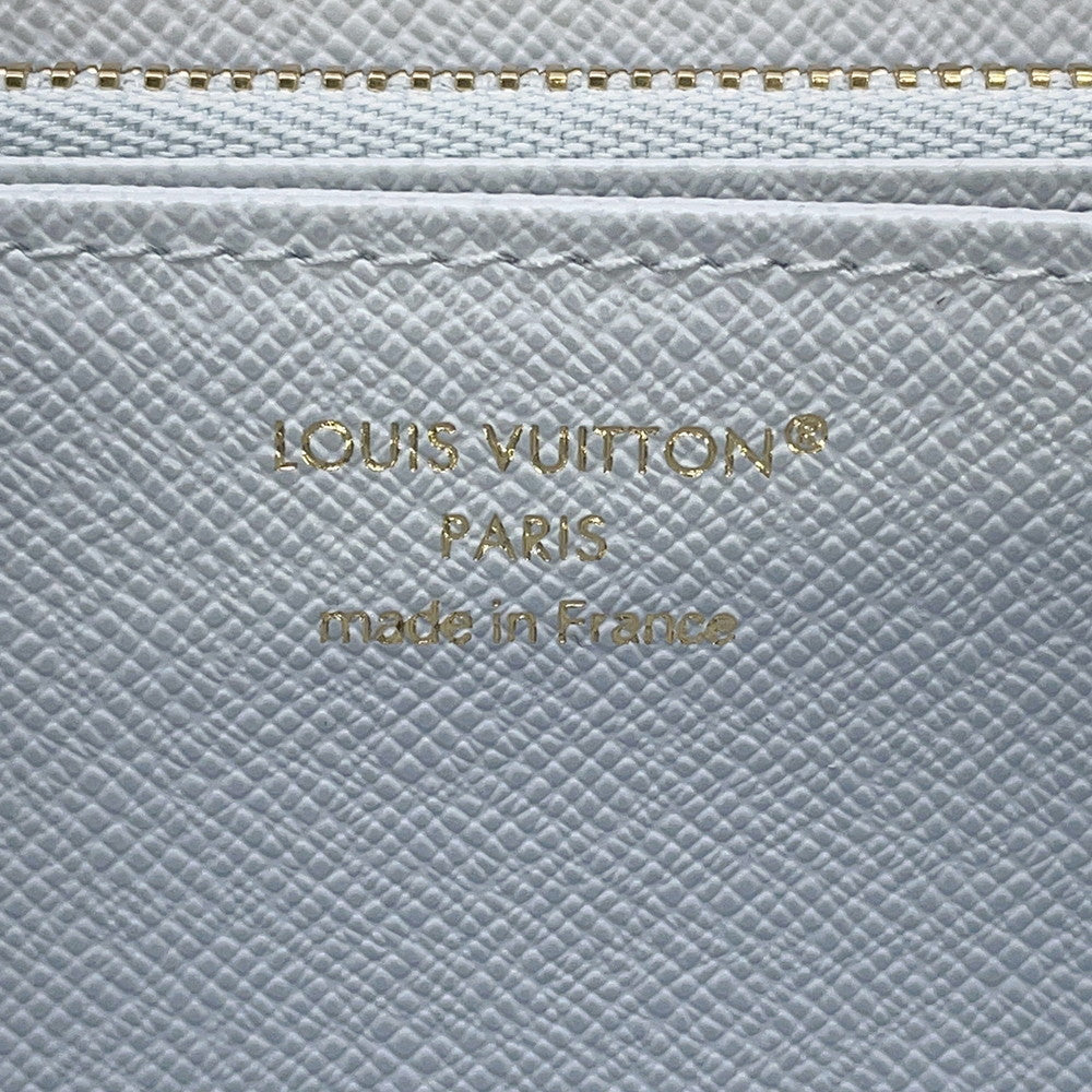 LOUIS VUITTON Zippy Wallet_Japan Limited Edition Azur BlueM14815 Monogram