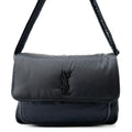 SAINT LAURENT PARIS Niki Messenger ECONYL? Blueberry757146 Nylon