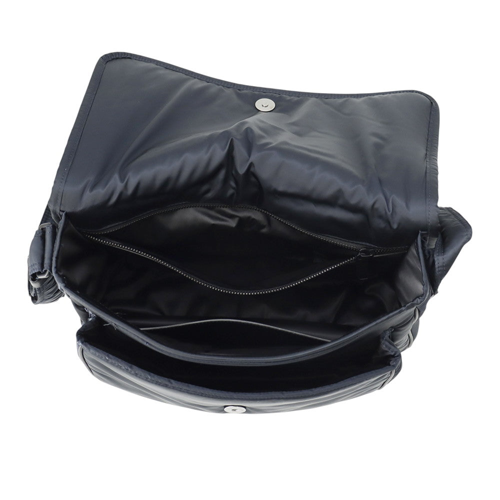 SAINT LAURENT PARIS Niki Messenger ECONYL? Blueberry757146 Nylon