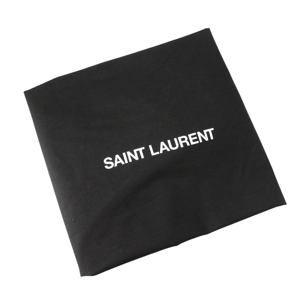 SAINT LAURENT PARIS Tote Bag Black756269 SilkTec Canvas