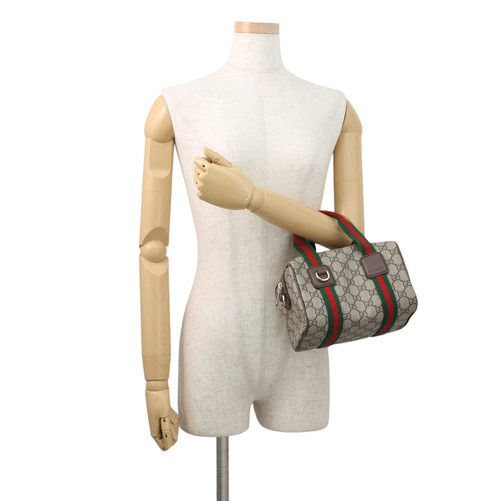 GUCCI Ophidia 2WAYHandbag Beige/Brown859975 GG Supreme Leather