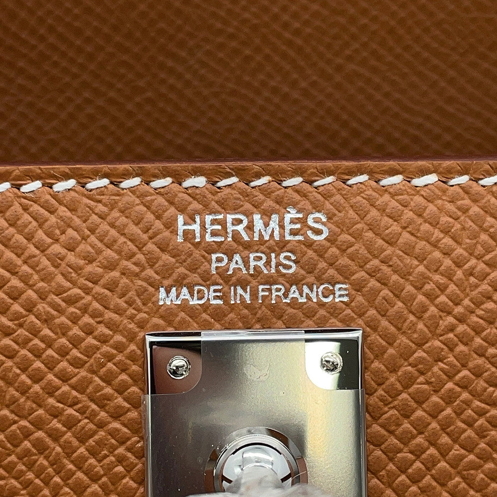 HERMES Kelly Sellier Gold Epsom Size 25