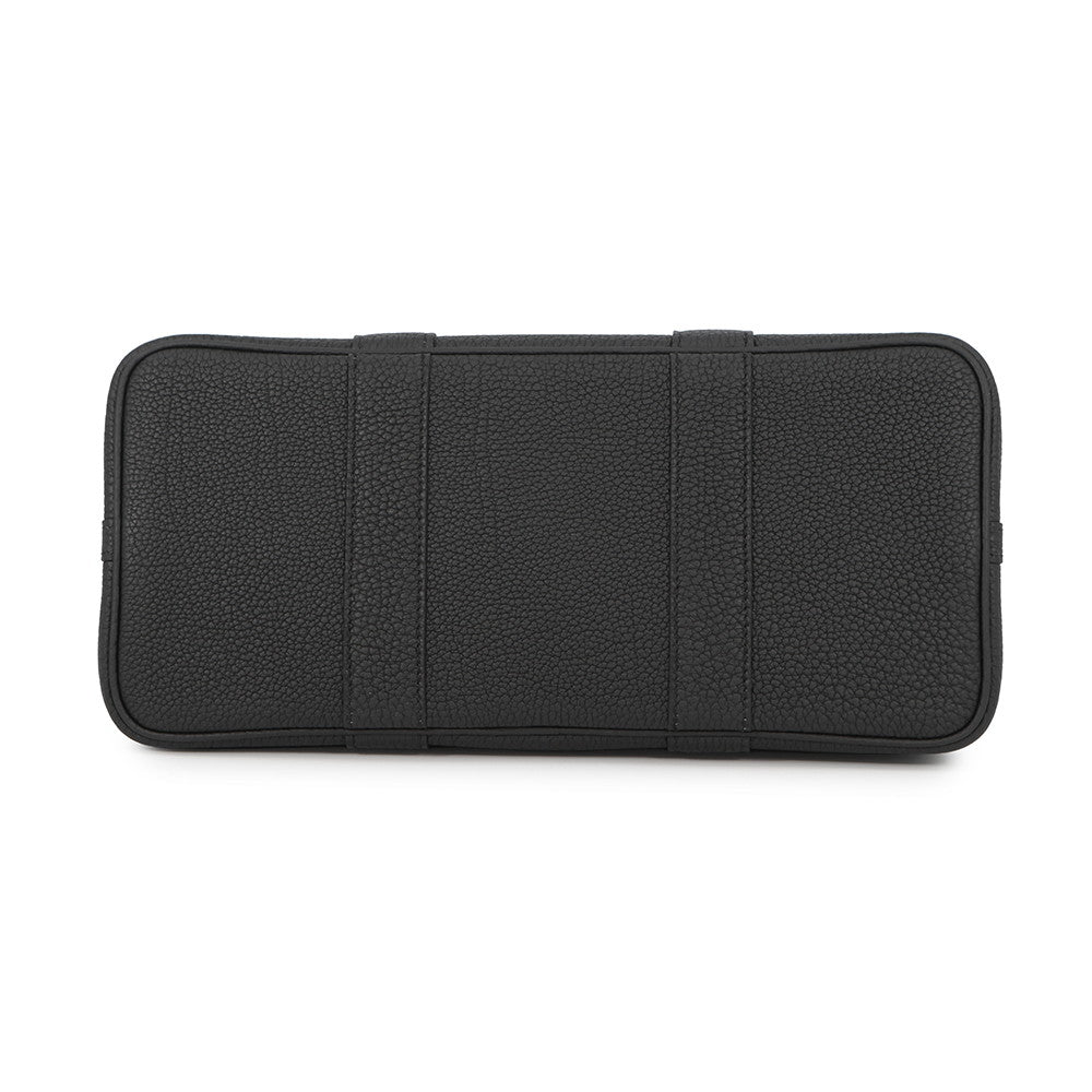HERMES Garden Party Black Negonda Leather Size TPM