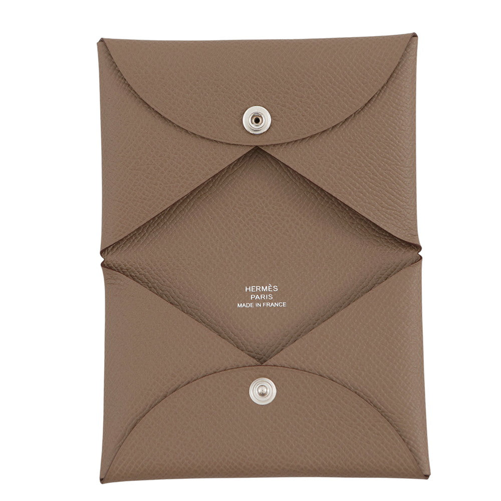 HERMES Calvi Etoupe Epsom