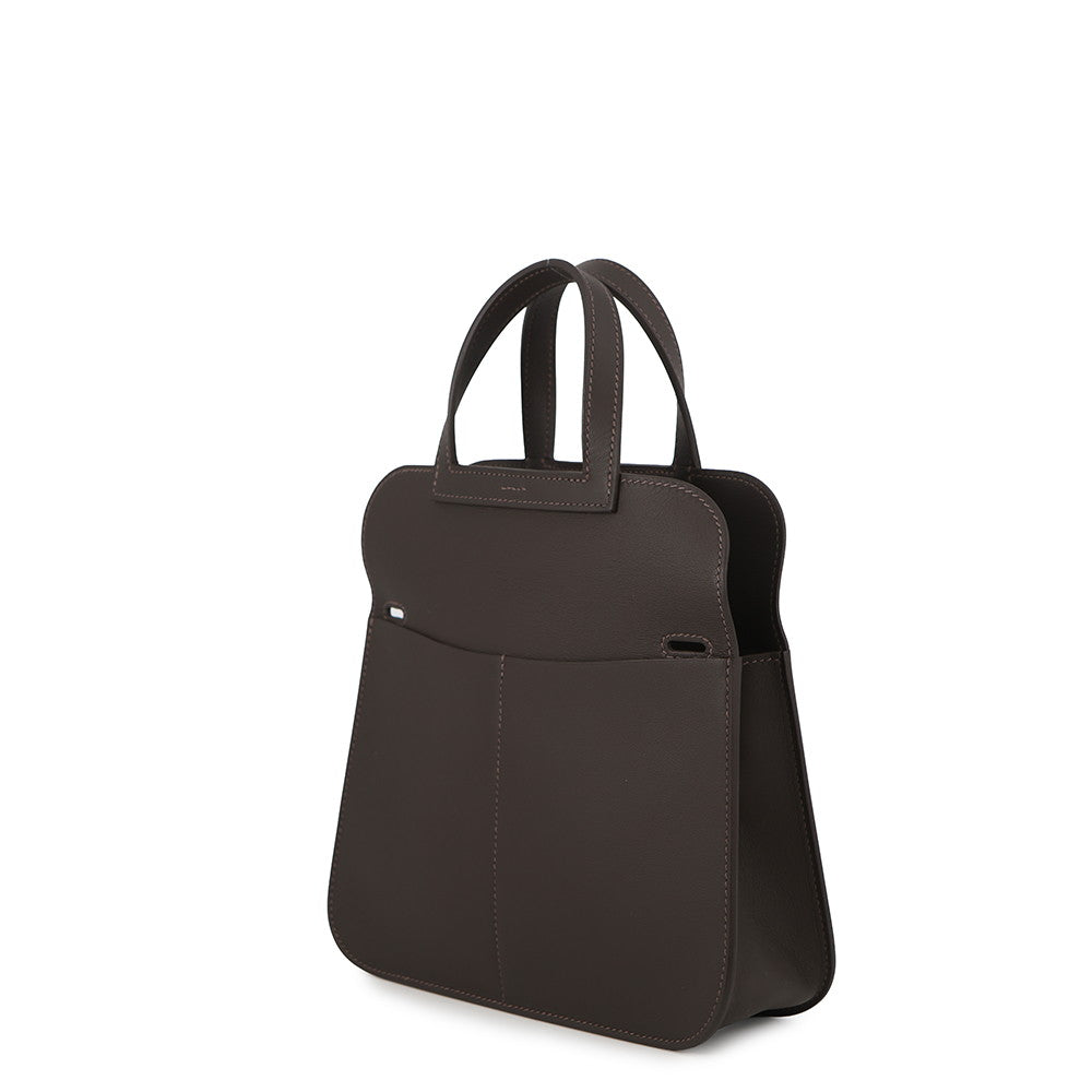 HERMES Halzan Ebene Swift Leather Size Mini