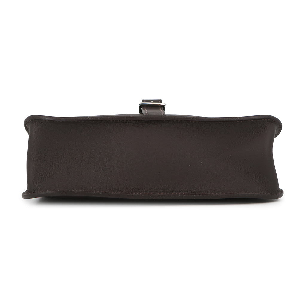 HERMES Halzan Ebene Swift Leather Size Mini