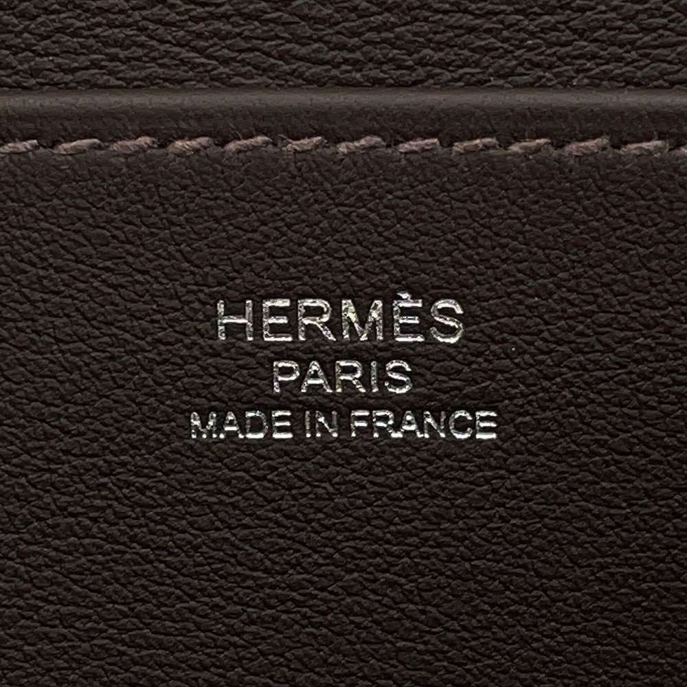 HERMES Halzan Ebene Swift Leather Size Mini