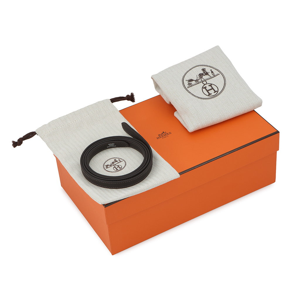 HERMES Halzan Ebene Swift Leather Size Mini