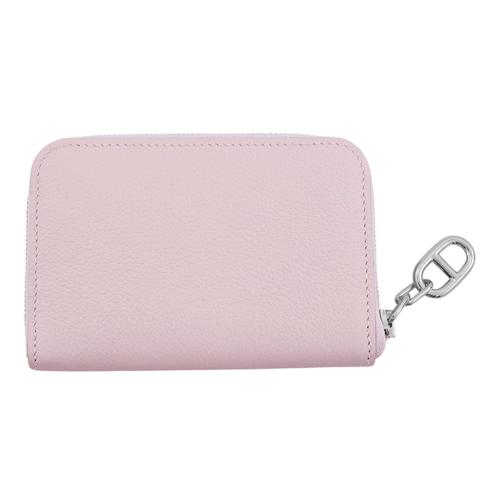 HERMES Zip Angor mauve pail Evercolor