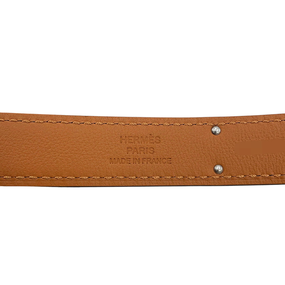 HERMES Kelly belt blue navy Epsom