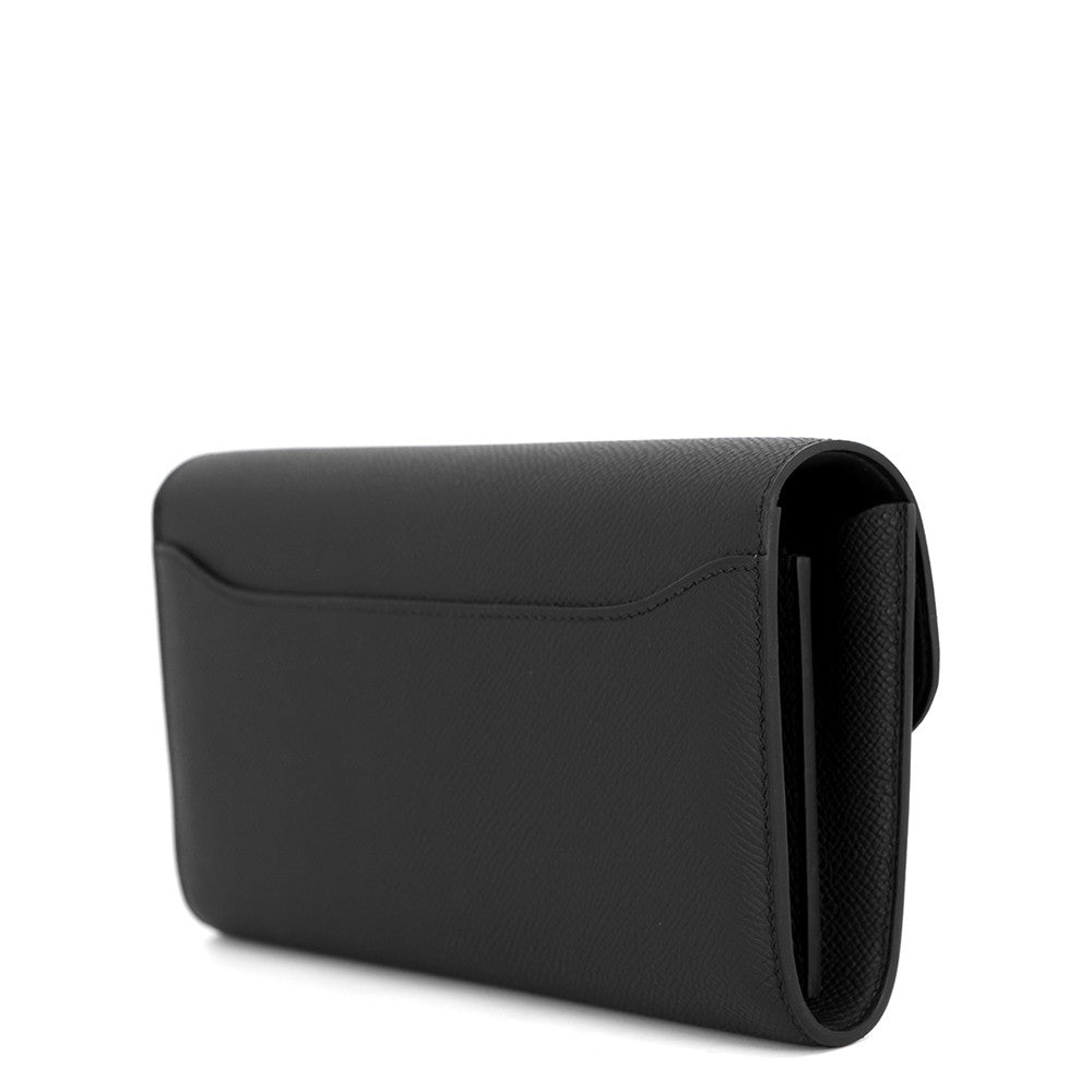 HERMES Constance to Go Black Epsom