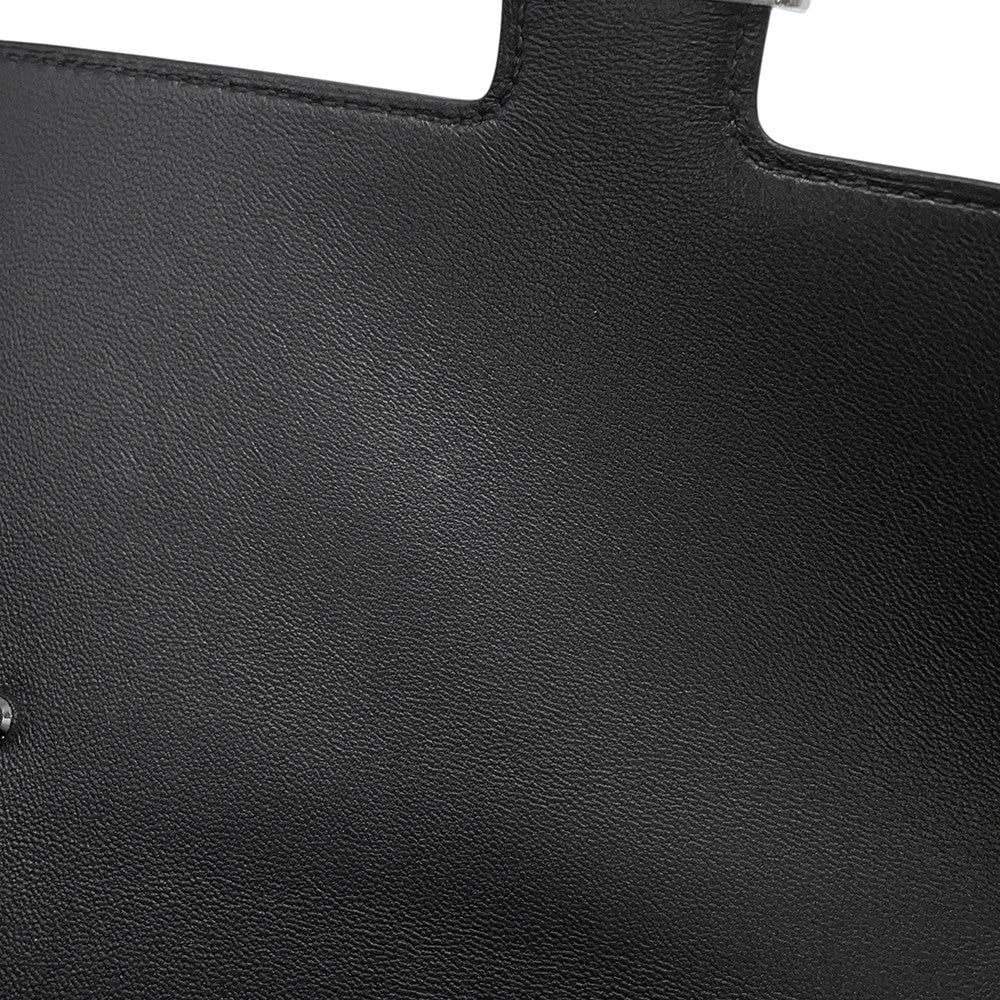 HERMES Constance to Go Black Epsom
