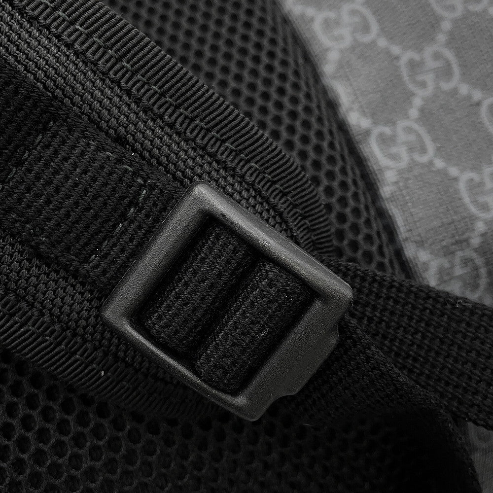 GUCCI GG Supreme Backpack Black495568 GG Supreme Leather