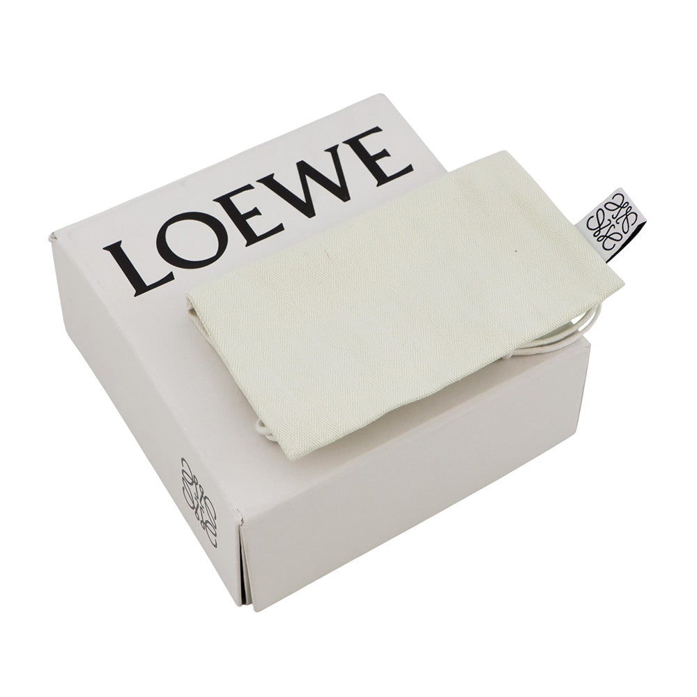 LOEWE Puzzle Compact Wallet Brown/Beige/IvoryC510Z41X01 Leather
