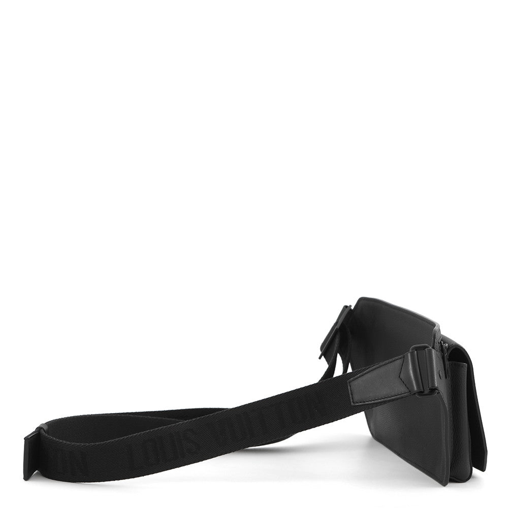 LOUIS VUITTON takeoff sling NoirM57081 Grain Leather