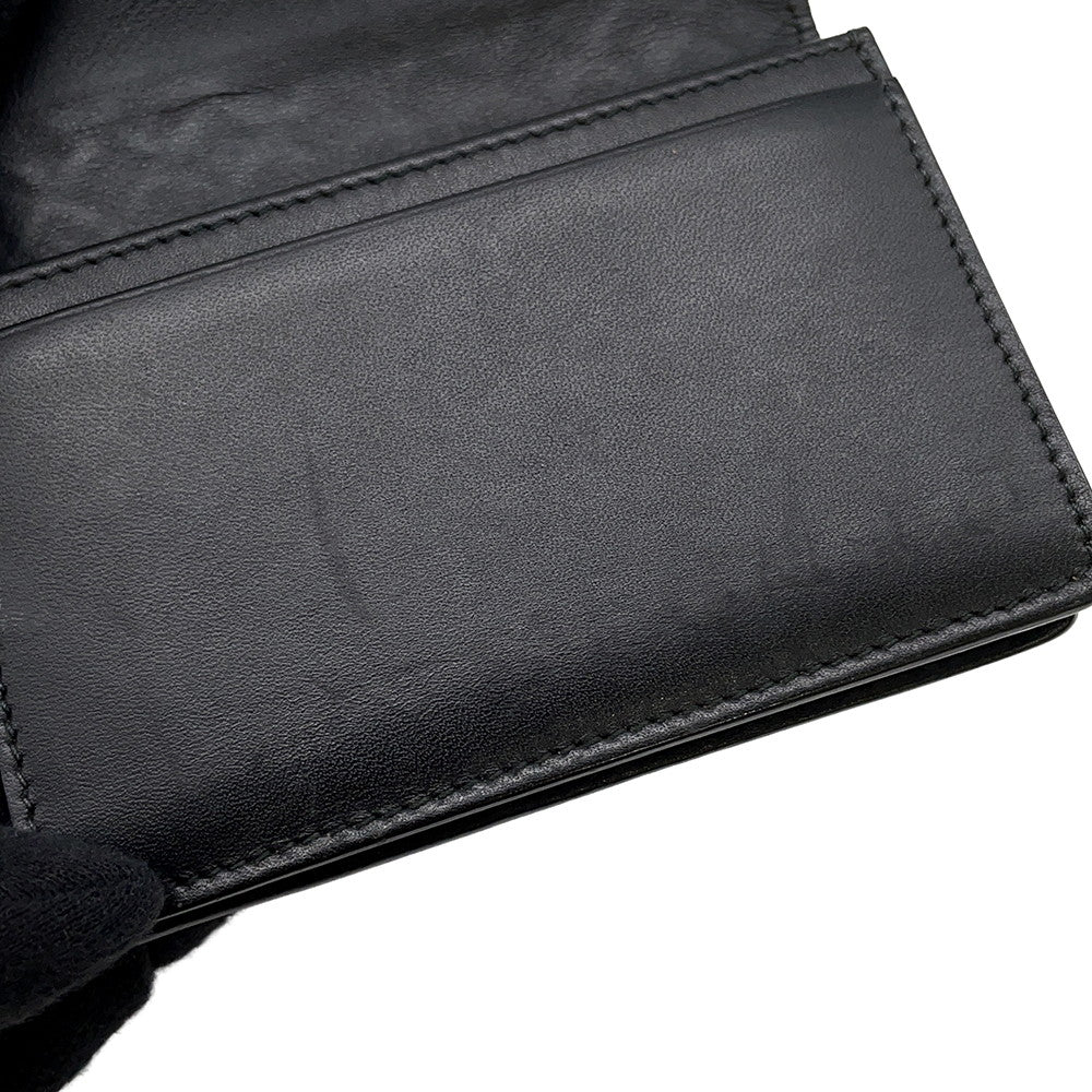 Bottega Veneta INTRECCIATO Card Case Black Leather