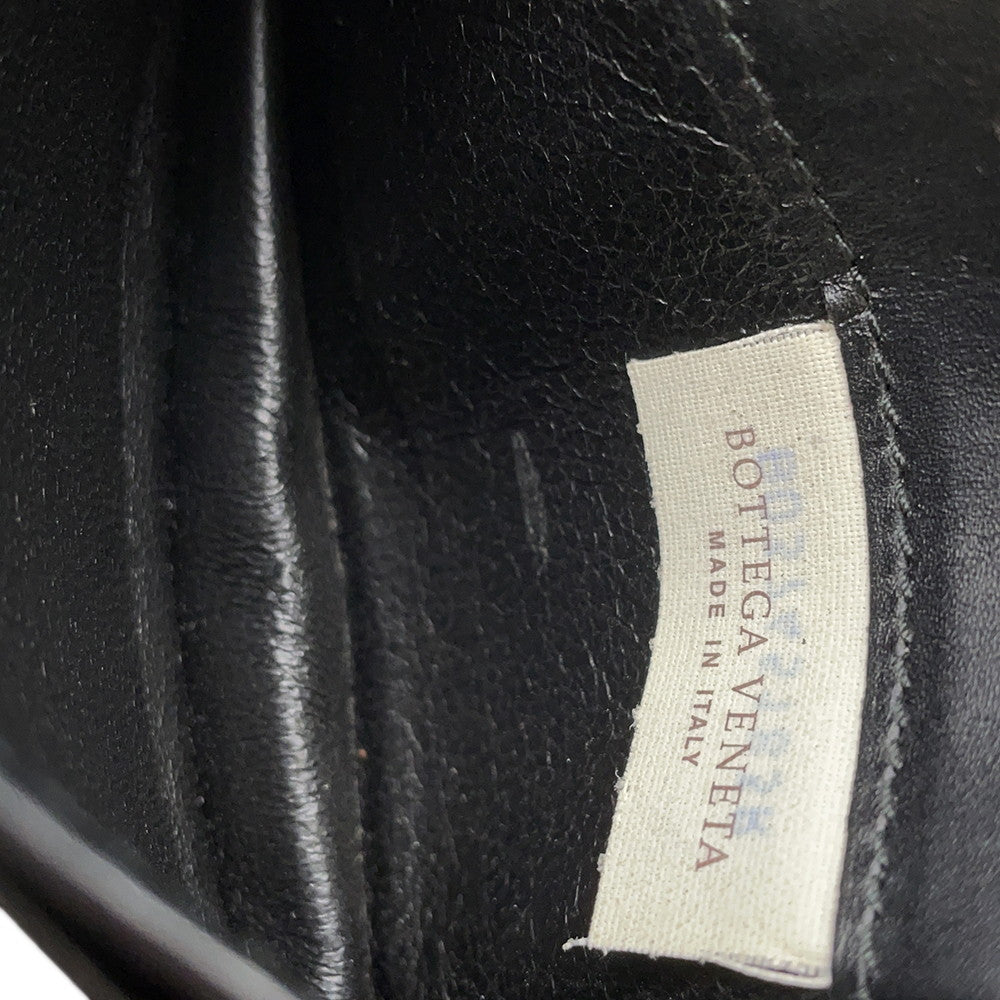 Bottega Veneta INTRECCIATO Card Case Black Leather