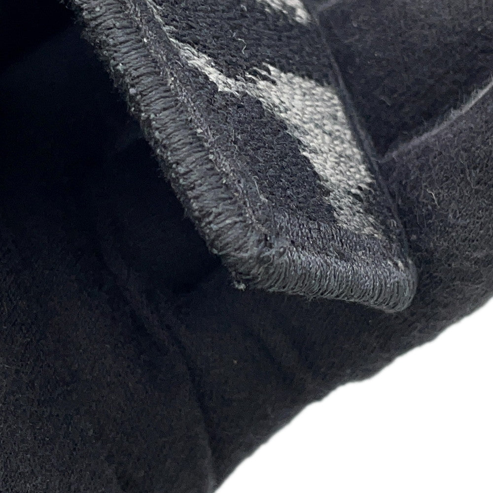Dior Leopard Logo Headband Black/Gray Canvas