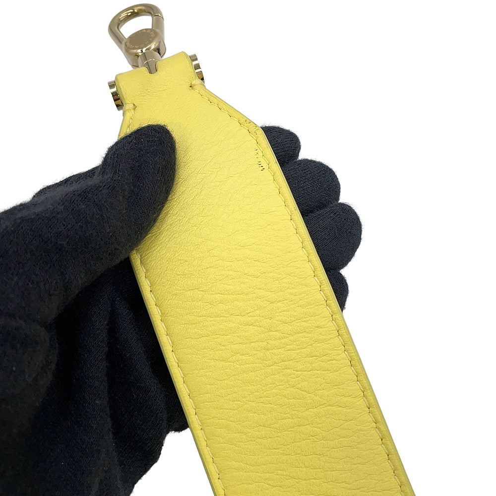 BVLGARI Serpenti Cabochon Shoulder Bag Yellow291086 Calf Leather Size Mini
