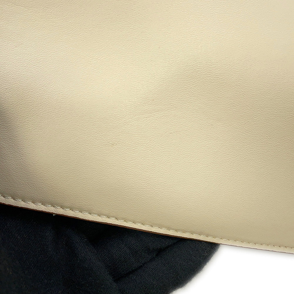 Stella McCartney Perforated Logo Tote Bag White502793 W8542 9000 Leather