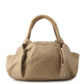 LOEWE Nappa Aire Anagram Gold Leather