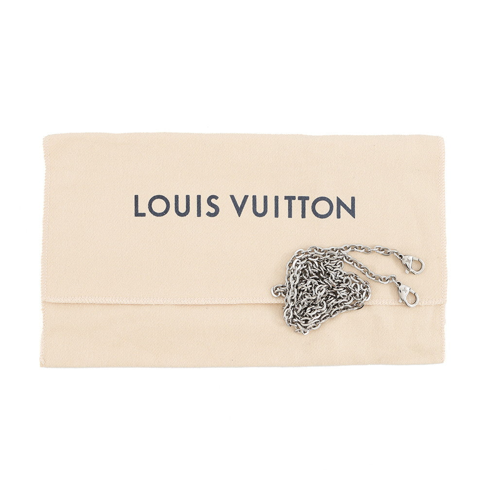 LOUIS VUITTON Pochette Double Zip BlueM69124 LV Escale