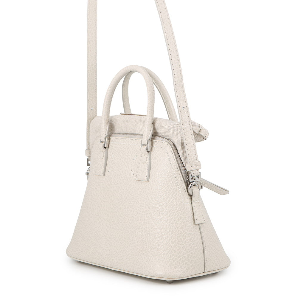 Maison Margiela Maison Margiela 5AC 2WAY Handbag GreigeS56WG0082T4455H9677 Leather Canvas Size Mini