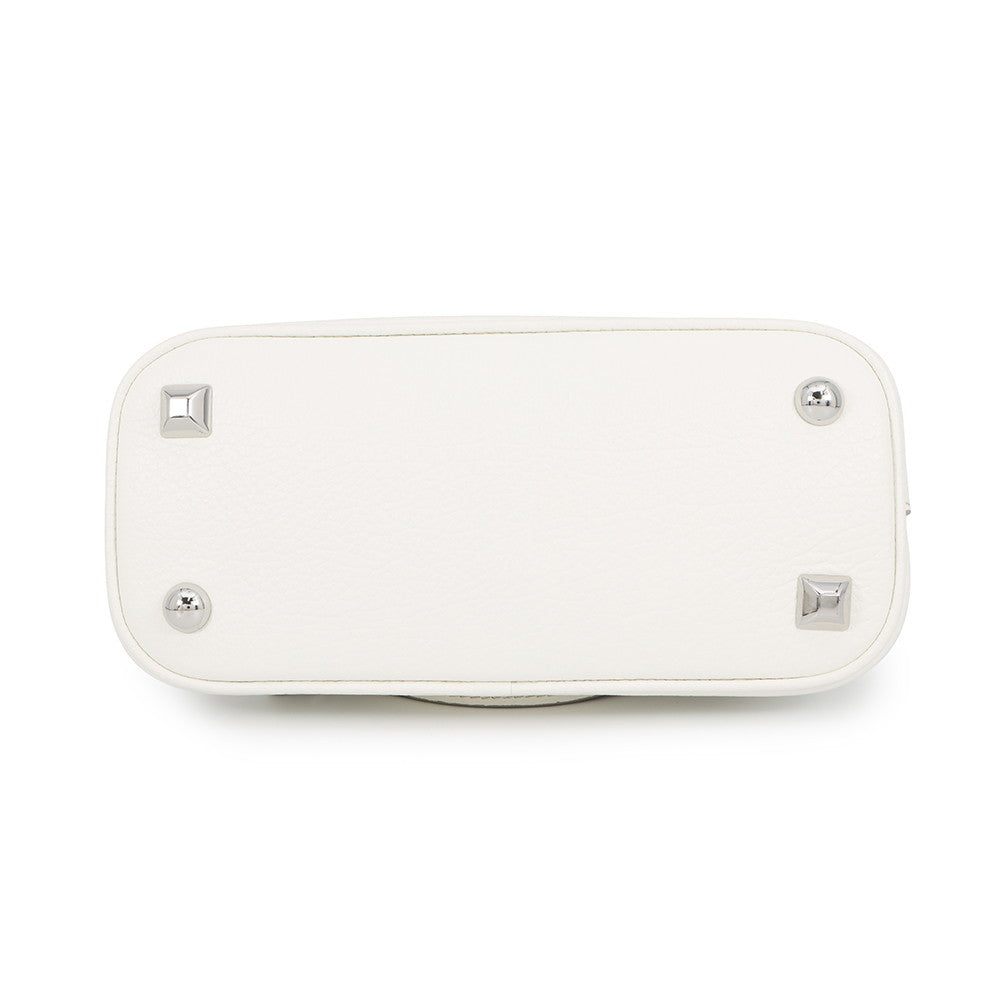 Maison Margiela Maison Margiela 5AC 2WAY Handbag WhiteS56WG0081P0396T1003 Leather Nylon Size micro