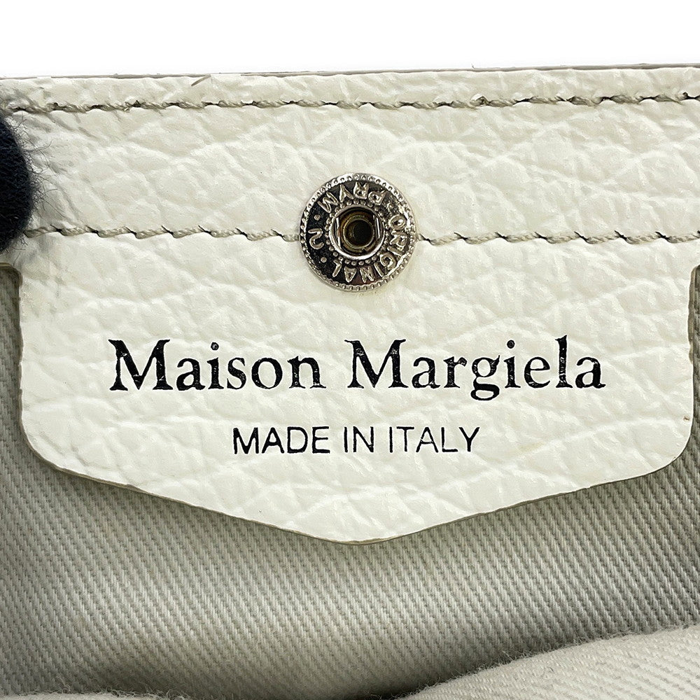 Maison Margiela Maison Margiela 5AC 2WAY Handbag WhiteS56WG0081P0396T1003 Leather Nylon Size micro