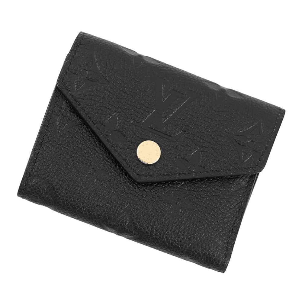 LOUIS VUITTON Portefeuille Zoe NoirM62935 Monogram Empreinte Leather