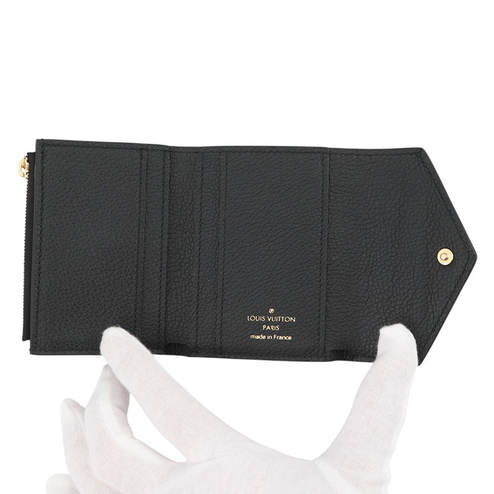 LOUIS VUITTON Portefeuille Zoe NoirM62935 Monogram Empreinte Leather