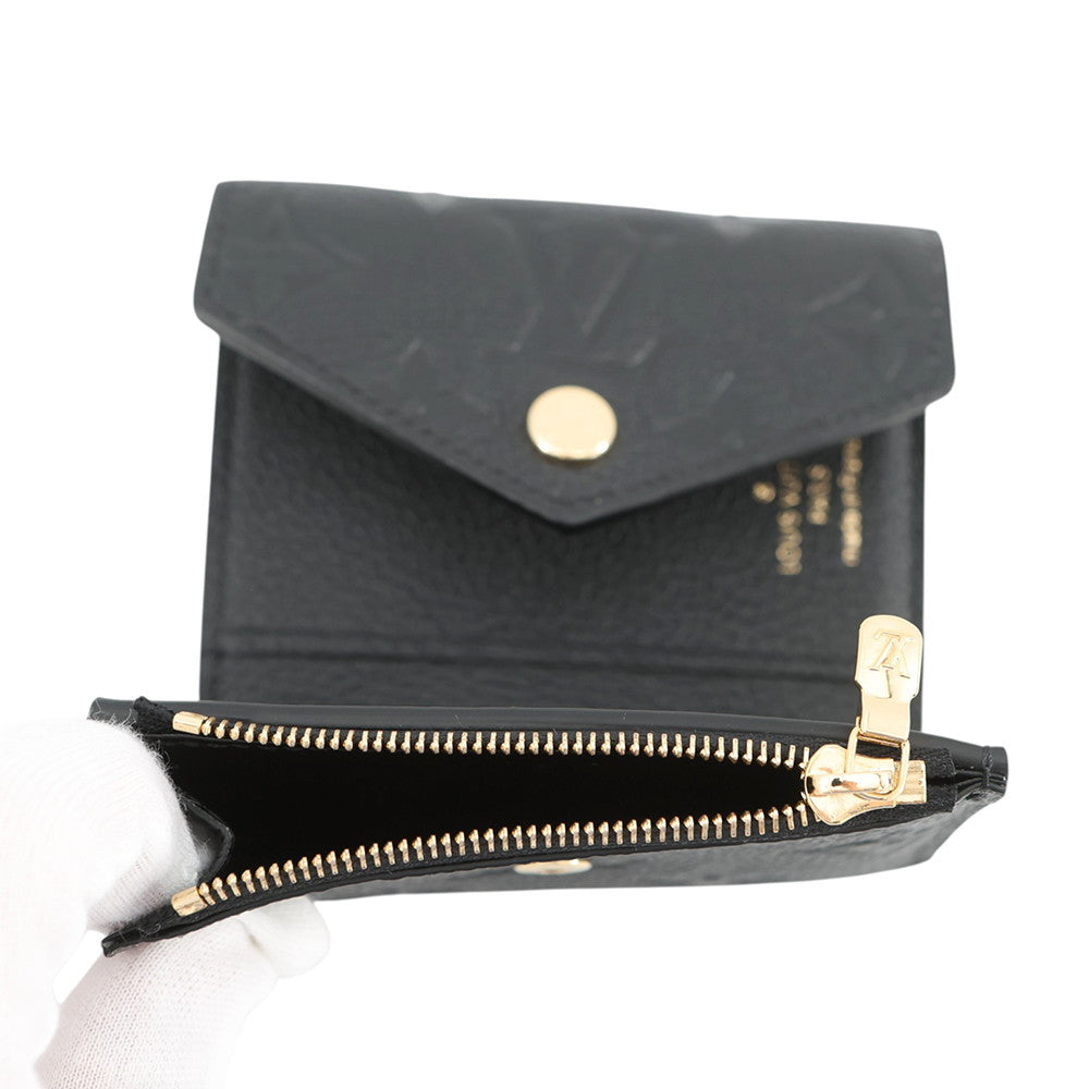 LOUIS VUITTON Portefeuille Zoe NoirM62935 Monogram Empreinte Leather