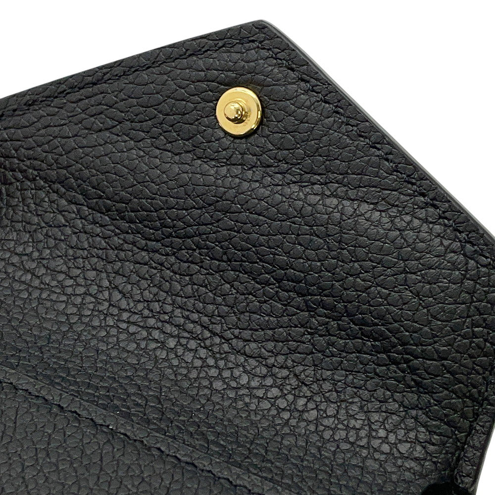 LOUIS VUITTON Portefeuille Zoe NoirM62935 Monogram Empreinte Leather