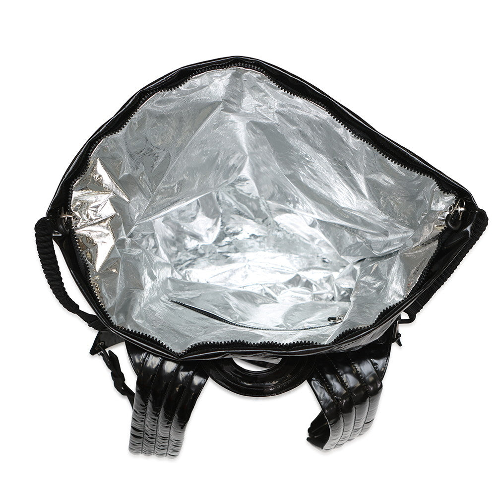 Bottega Veneta Tent backpack Black691386V1RW38803 Patent Leather