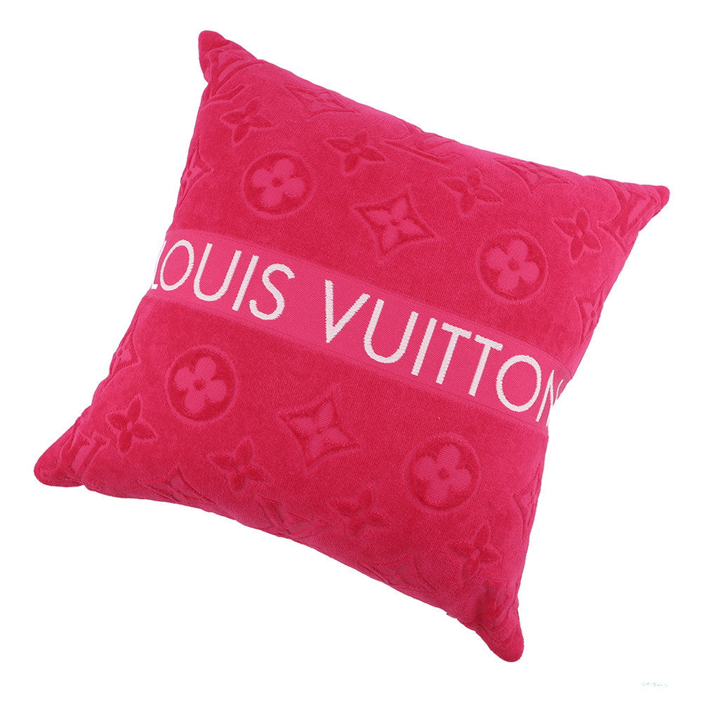 LOUIS VUITTON Cushion LV Vacation FuchsiaM90783 Cotton100%