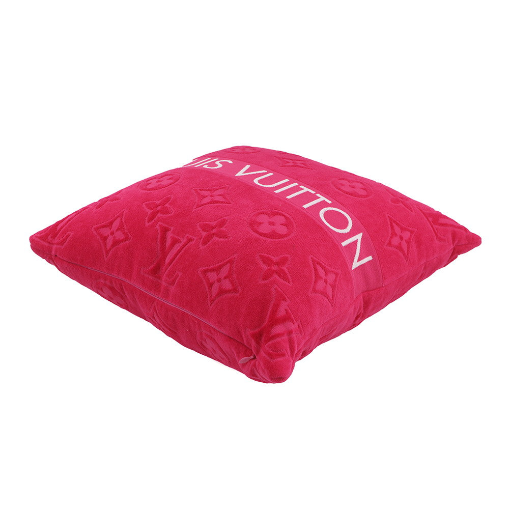 LOUIS VUITTON Cushion LV Vacation FuchsiaM90783 Cotton100%