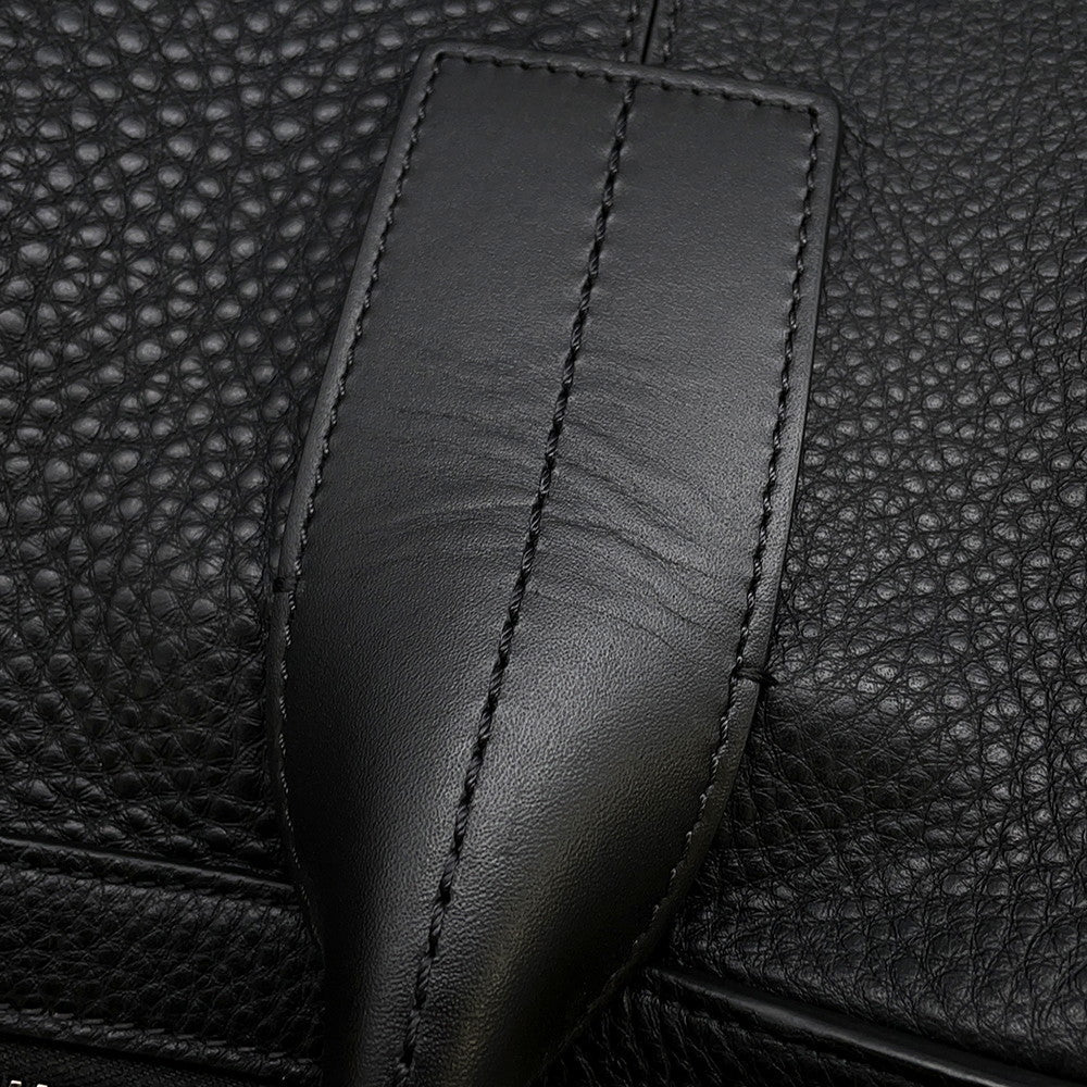 Christian Louboutin 2WAY Briefcase Black Leather