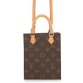 LOUIS VUITTON Petit Sac Plat BrownM81295 Monogram