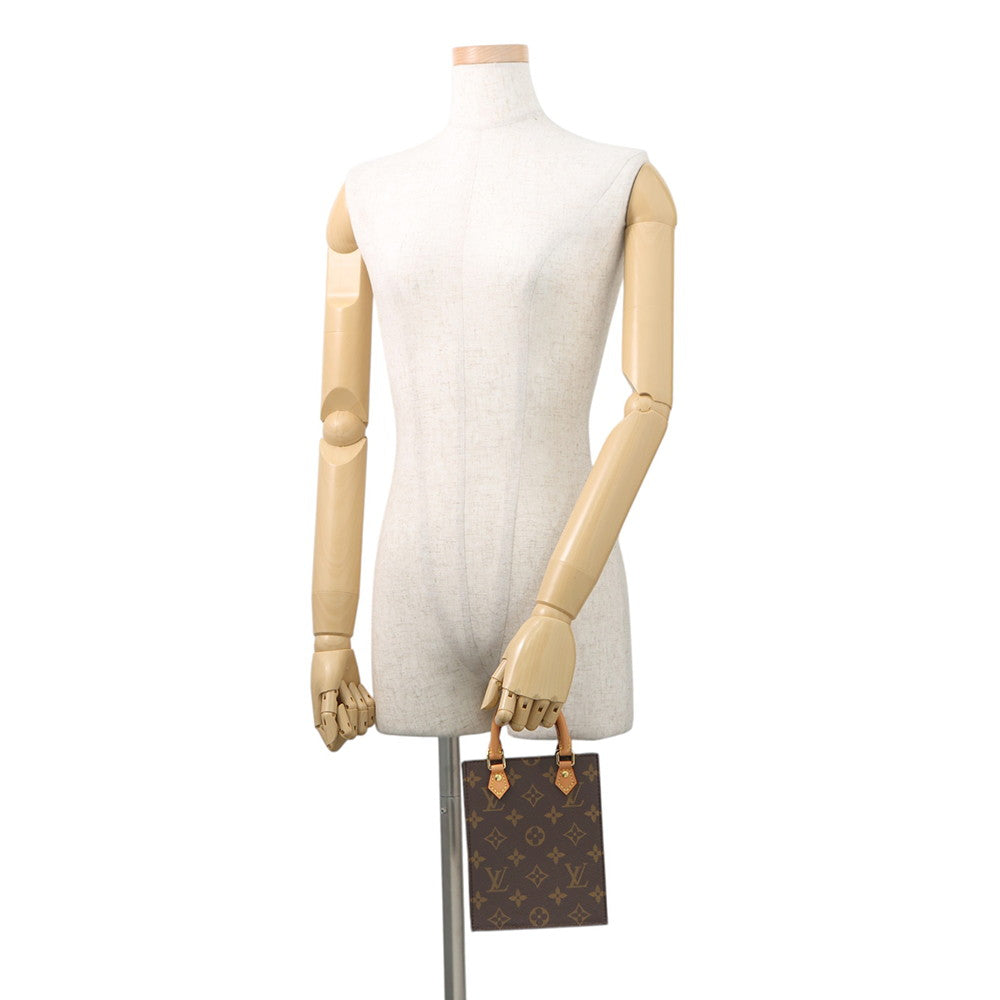 LOUIS VUITTON Petit Sac Plat BrownM81295 Monogram