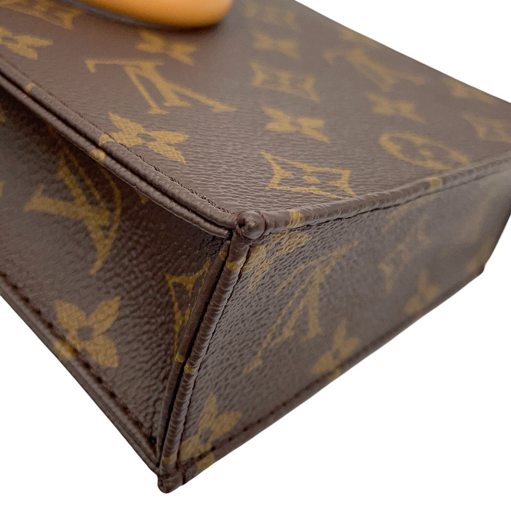 LOUIS VUITTON Petit Sac Plat BrownM81295 Monogram