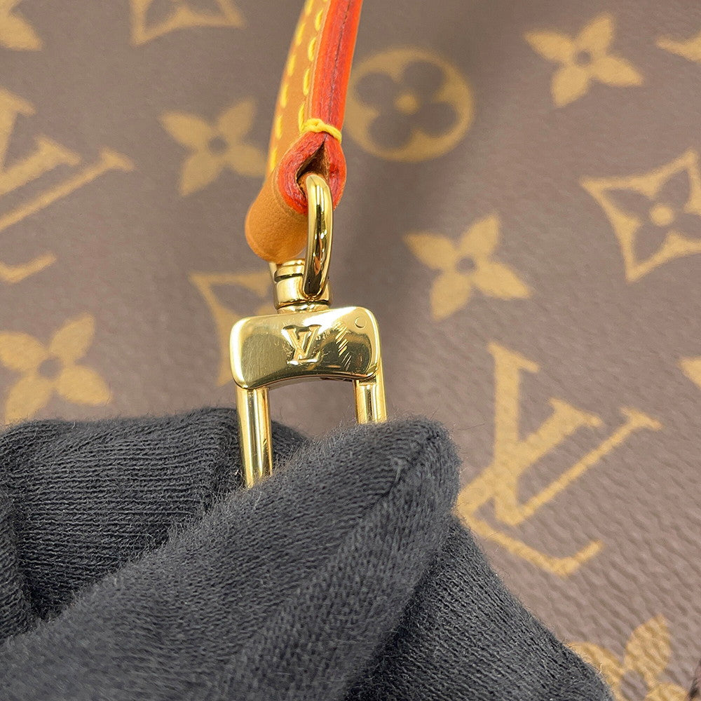 LOUIS VUITTON Petit Sac Plat BrownM81295 Monogram