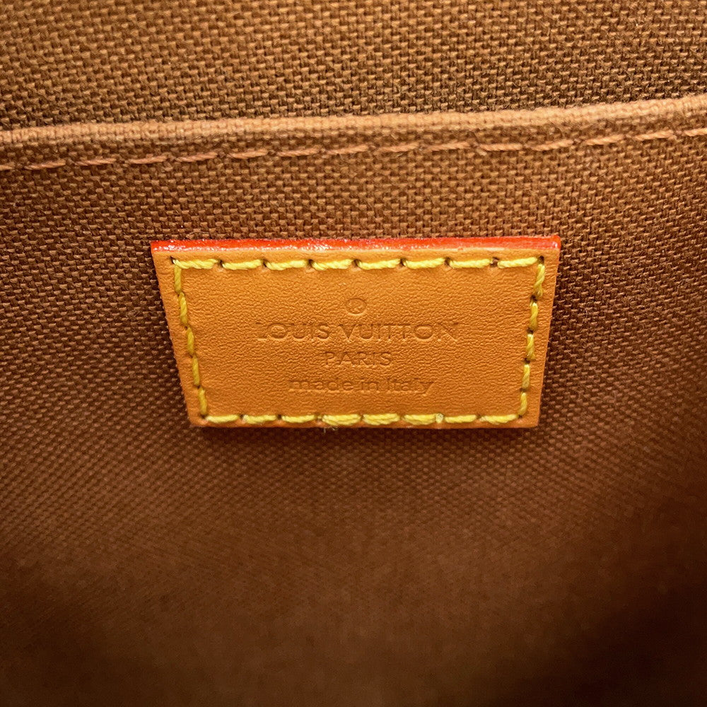 LOUIS VUITTON Petit Sac Plat BrownM81295 Monogram