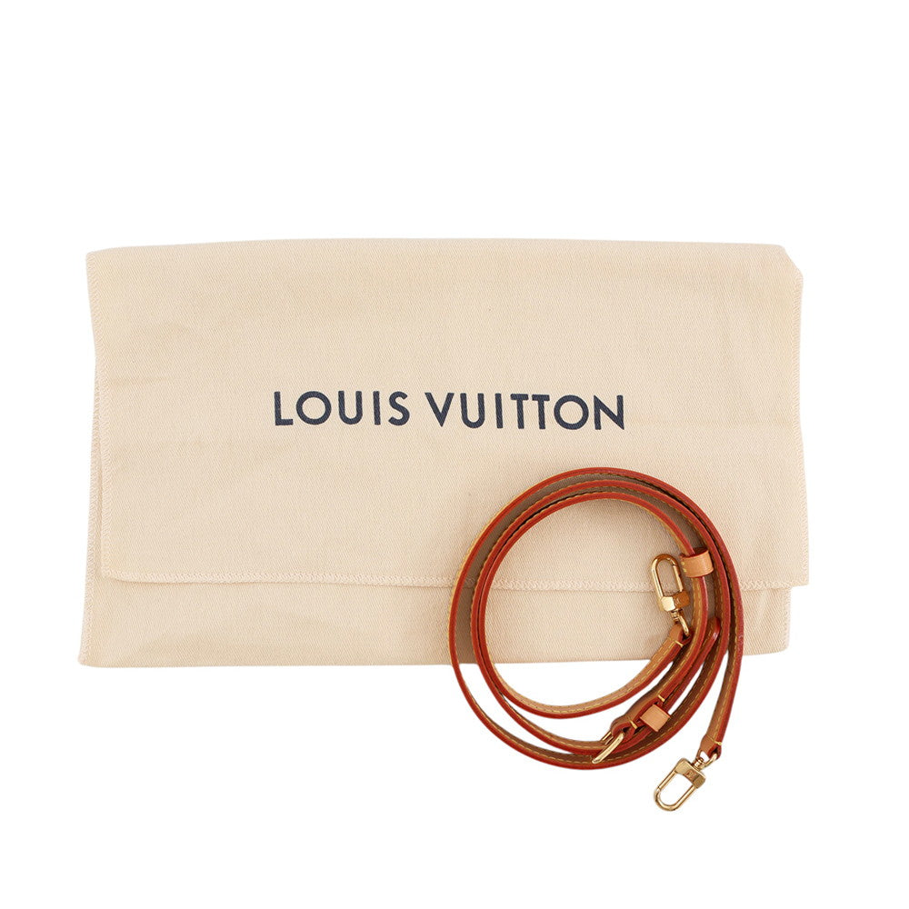 LOUIS VUITTON Petit Sac Plat BrownM81295 Monogram