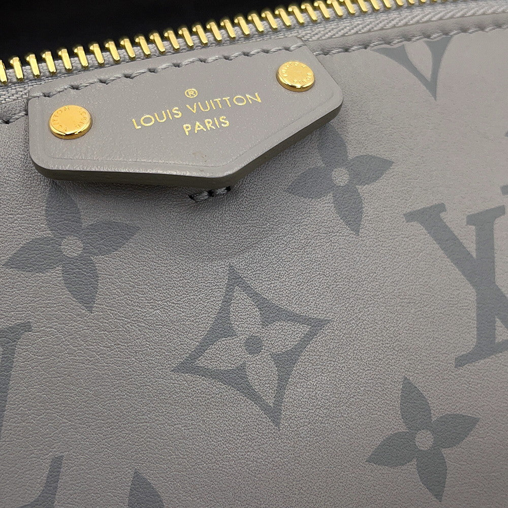 LOUIS VUITTON Vanity Chain Pouch Trianon GreyM12427 Calf Leather