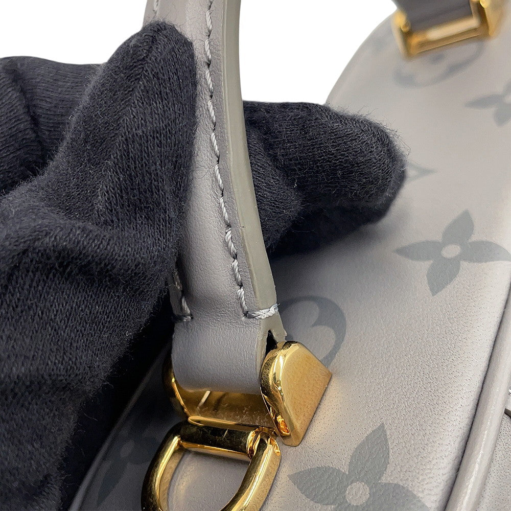 LOUIS VUITTON Vanity Chain Pouch Trianon GreyM12427 Calf Leather