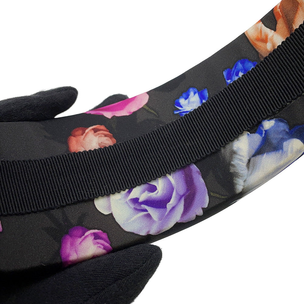 PRADA Katyusha Gray/Multicolor Nylon Leather