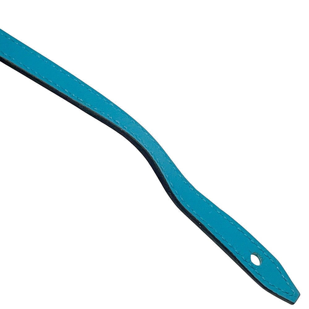 HERMES Mini Convoyeur Turquoise Swift Leather