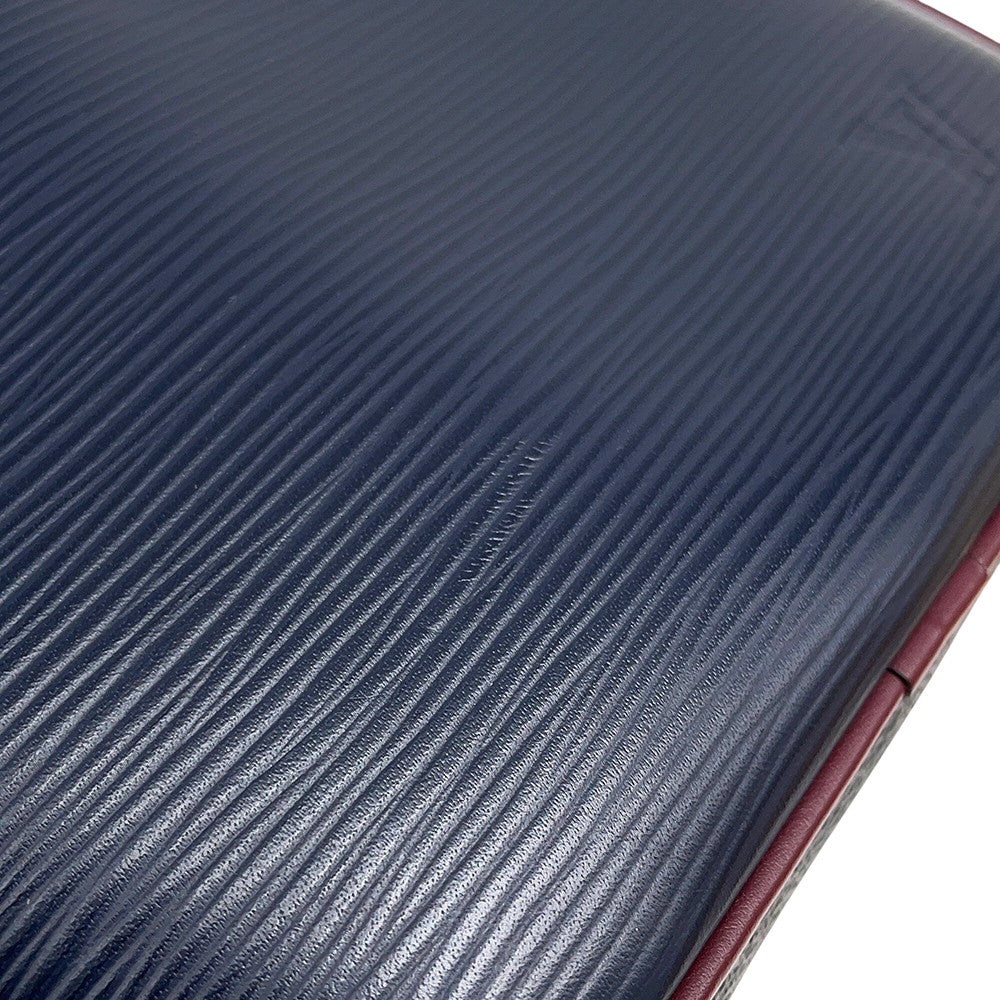 LOUIS VUITTON Danube Slim Navy/NoirM55100 Damier Graphite Epi Leather
