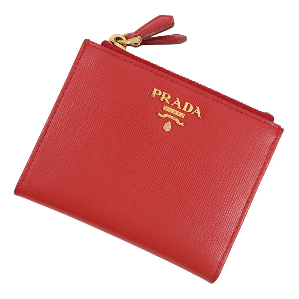 PRADA Compact wallet Raqqa1ML024 Leather