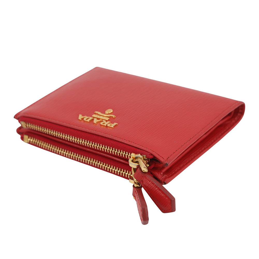 PRADA Compact wallet Raqqa1ML024 Leather